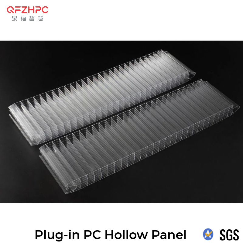 High Quality Transparent Plug-Pattern Polycarbonate Sheet for Buildings