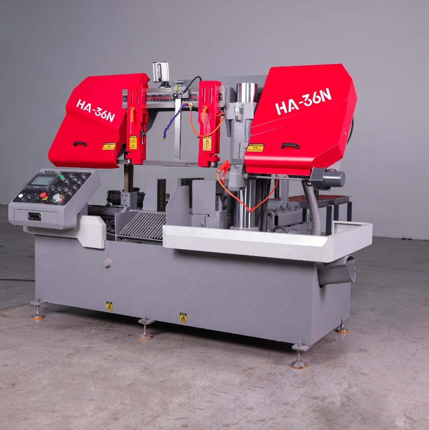 Ленточная пила по дереву для деревообработки с ручным натяжением