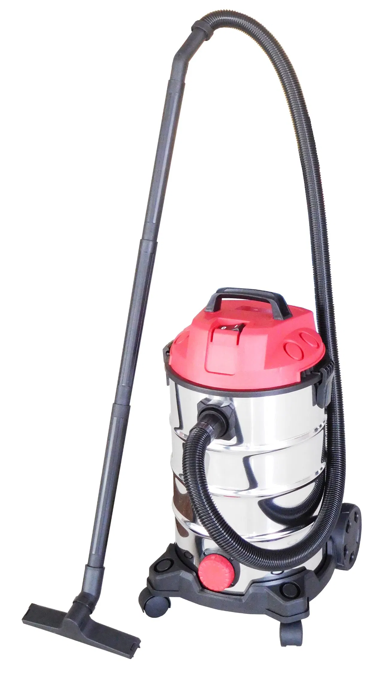 707-35L 1400W Stainless Steel Tank Wet Dry Vacuum Cleaner with Socket