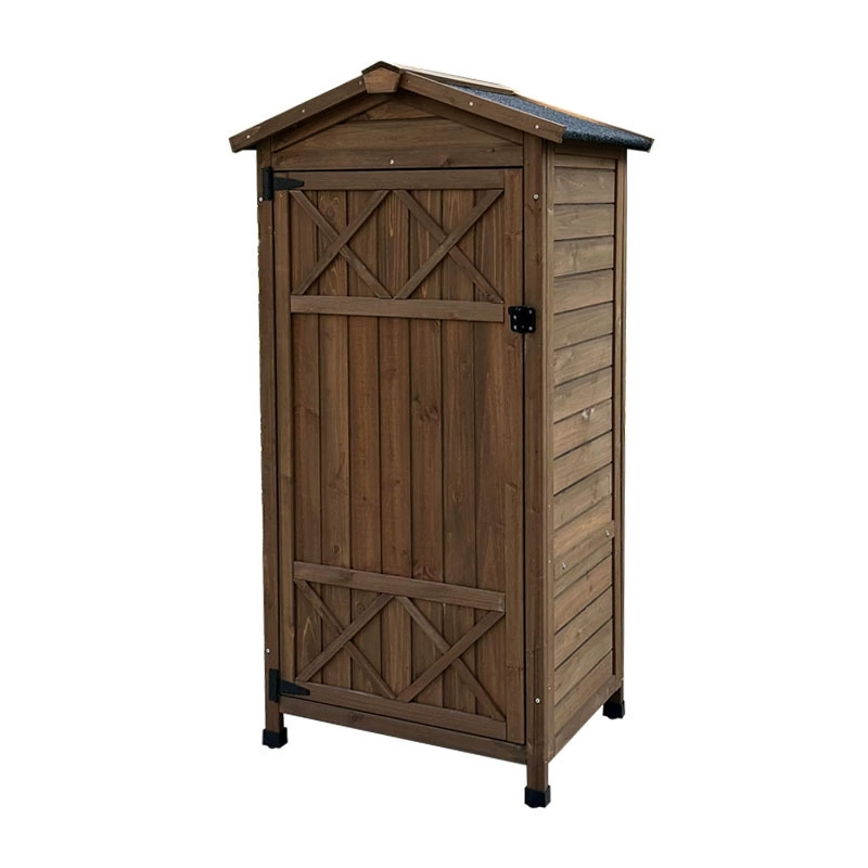 Durable Outdoor Wooden Garden Storage Shed for All Seasons and Uses