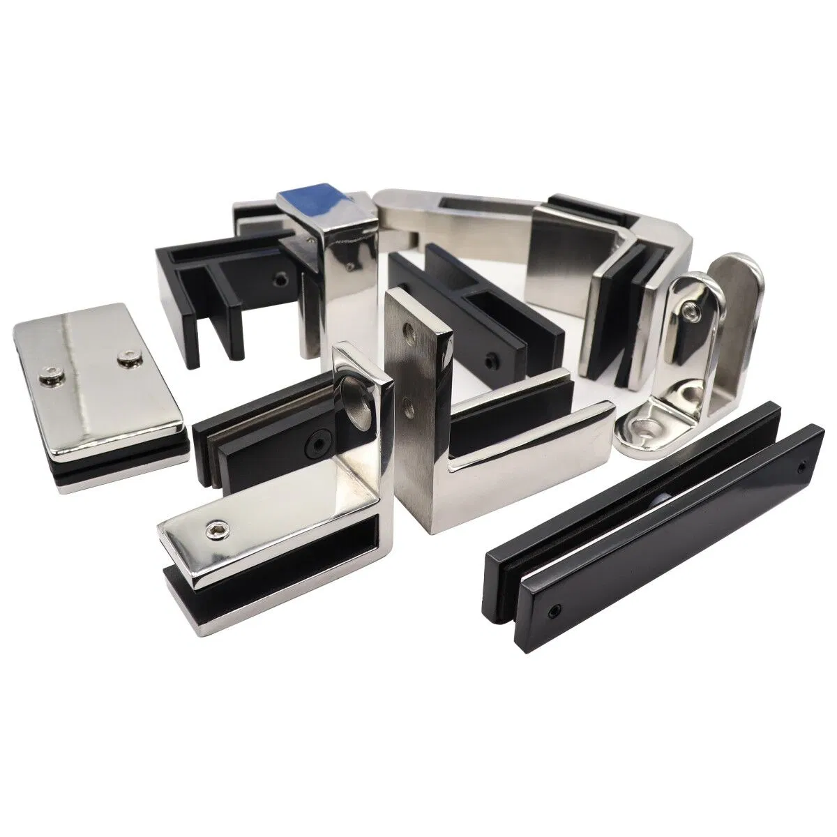 Hot Sales 316 2205 Stainless Steel Balustrade Stair Railing Corner Bracket Glass Clamp for Fence