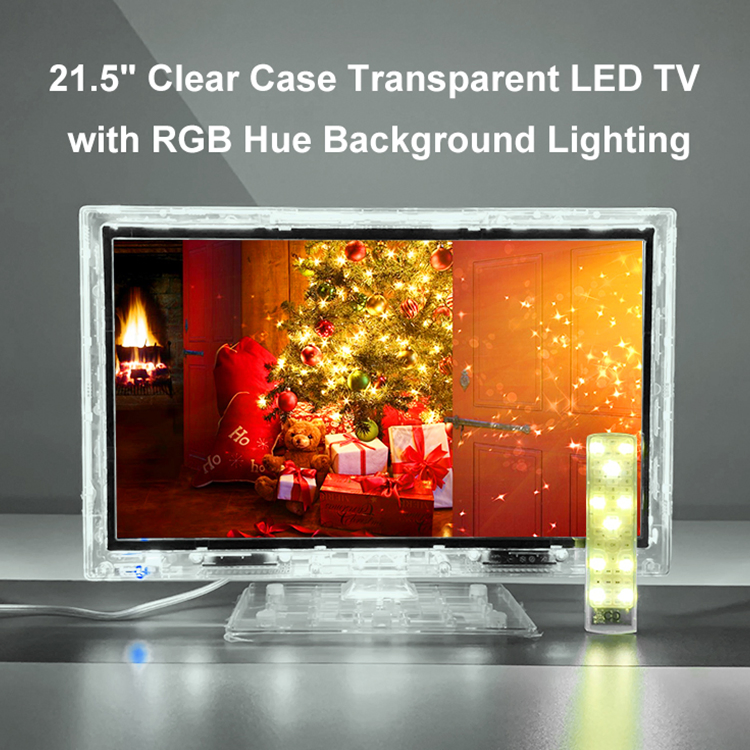 Прозрачный LED-телевизор 21.5 дюйма с RGB подсветкой