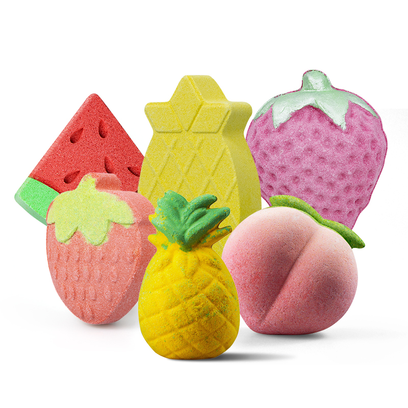 Wholesale Private Label Natural Products 110g Watermenlon Aromatherapy Bath Bombs