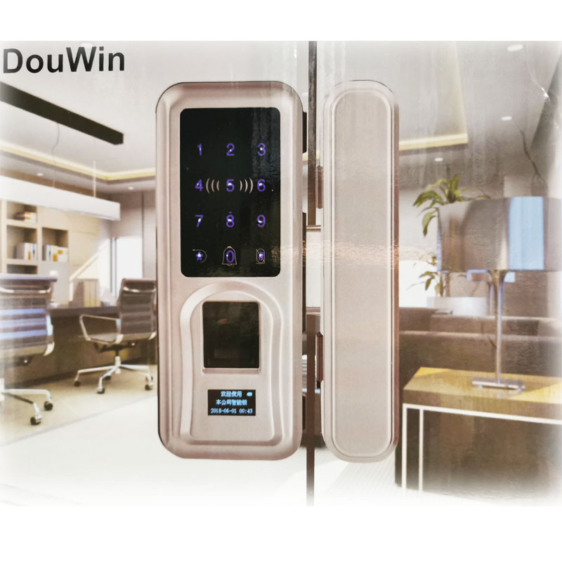 De Cerradura Puerta Corrediza De Vidrio Con Tarjeta Digital Inteligente