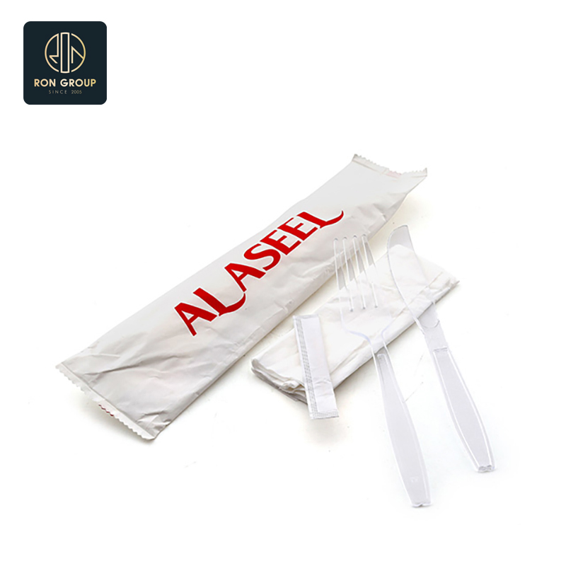 Convenient Custom Disposable Knife and Fork Pack for Dining