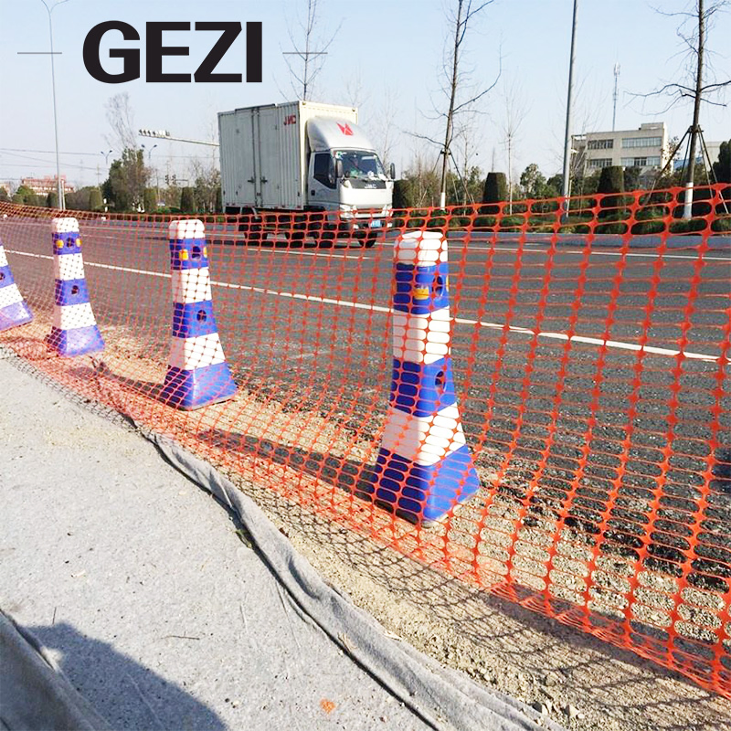 Custom Construction Site Buried Pipeline Cable Caution Safety Plastic Tape Marking Mesh Tracing Netting Underground Warning Net