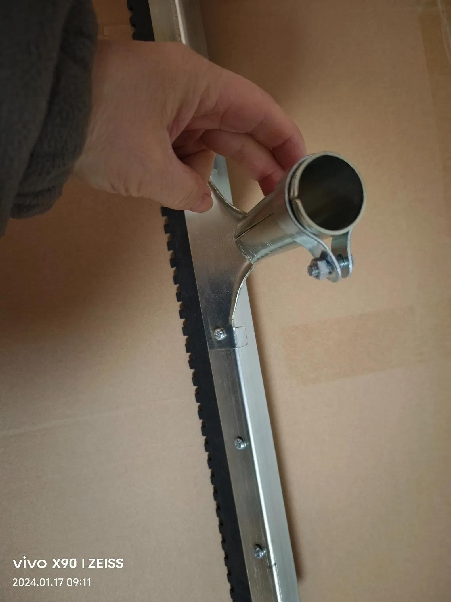 Flat Notched Floor Squeegees Wipers for Floor, Roof