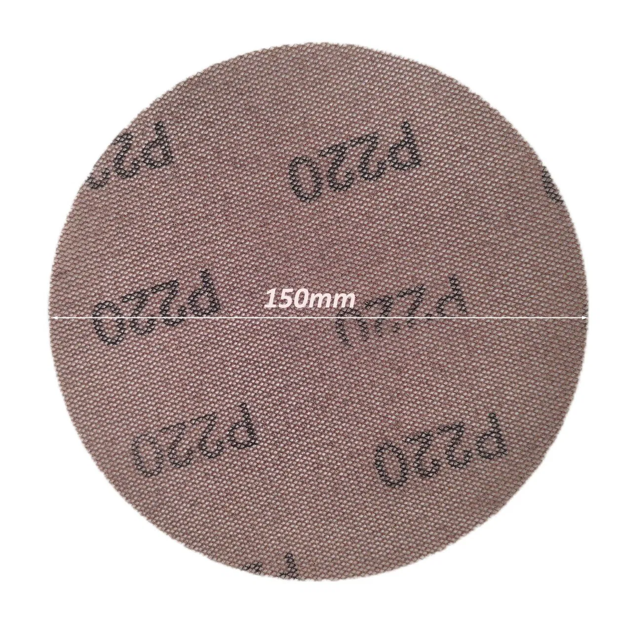 Шлифовальные диски 6 дюймов сетчатые, без пыли, липучка
