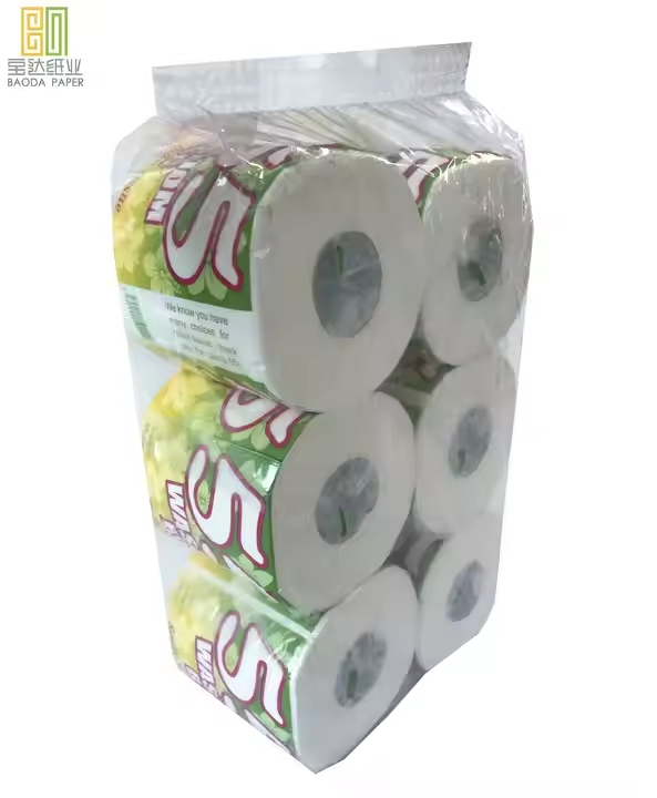 Eco-Friendly Toilet Tissue 1000 Sheets 1 Layer