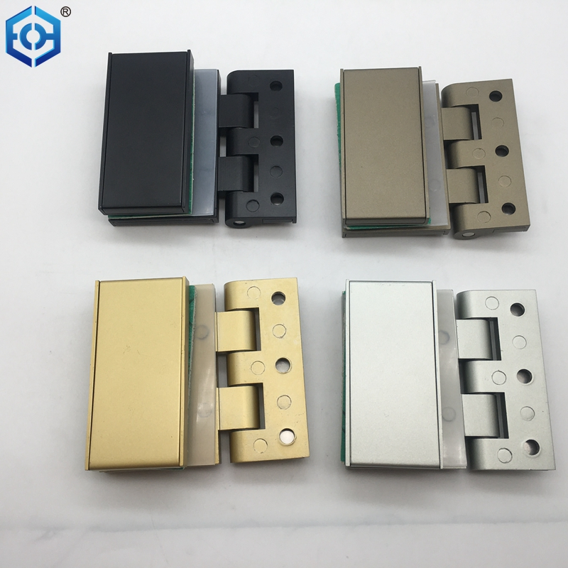 Bathroom Office Glass Door Painting Die Cast Aluminum Door Hinge