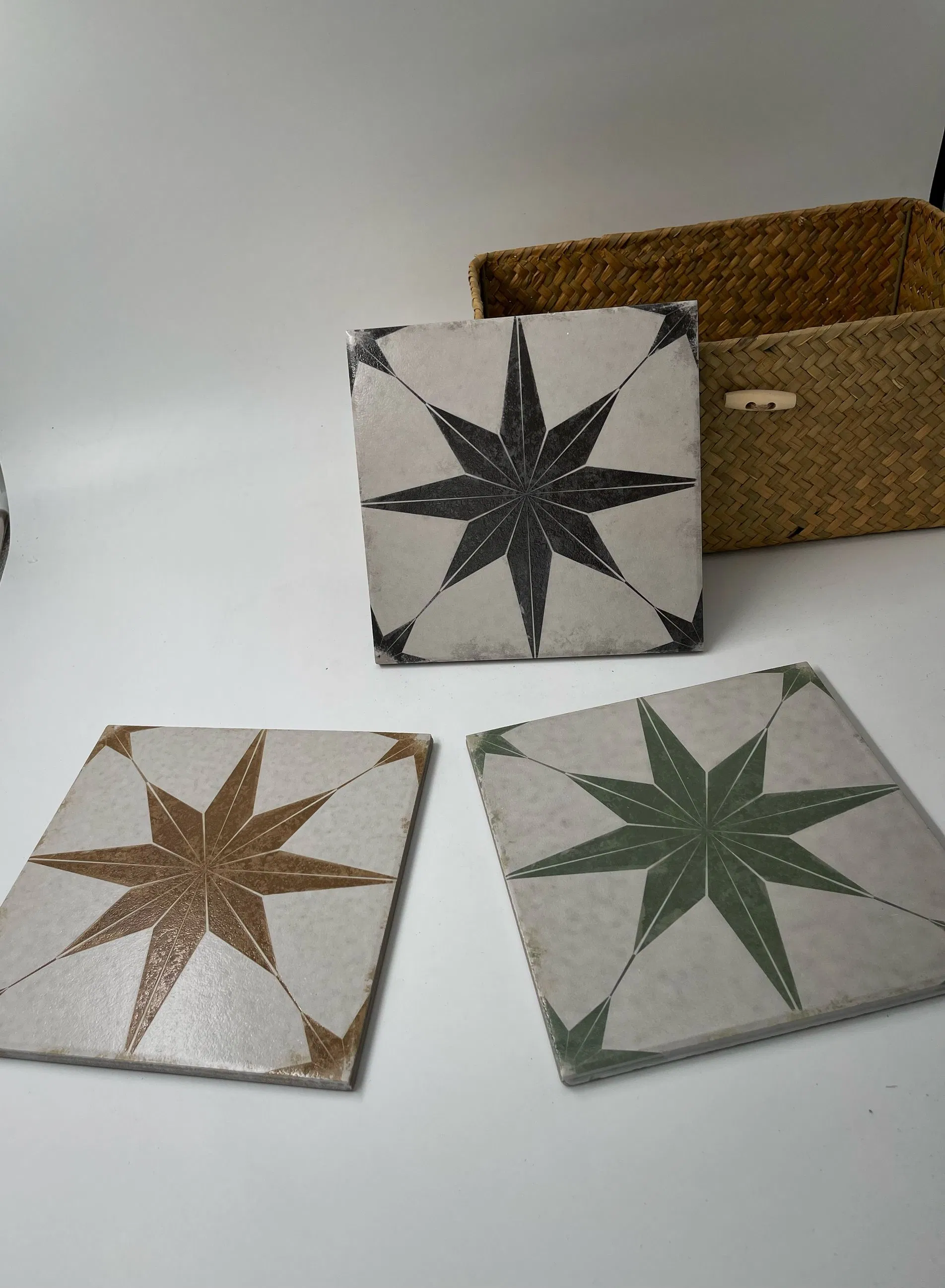 200X200mm Bathroom Kitchen Shower Glazed Decor Wall Flooring Porcelain Subway Tile