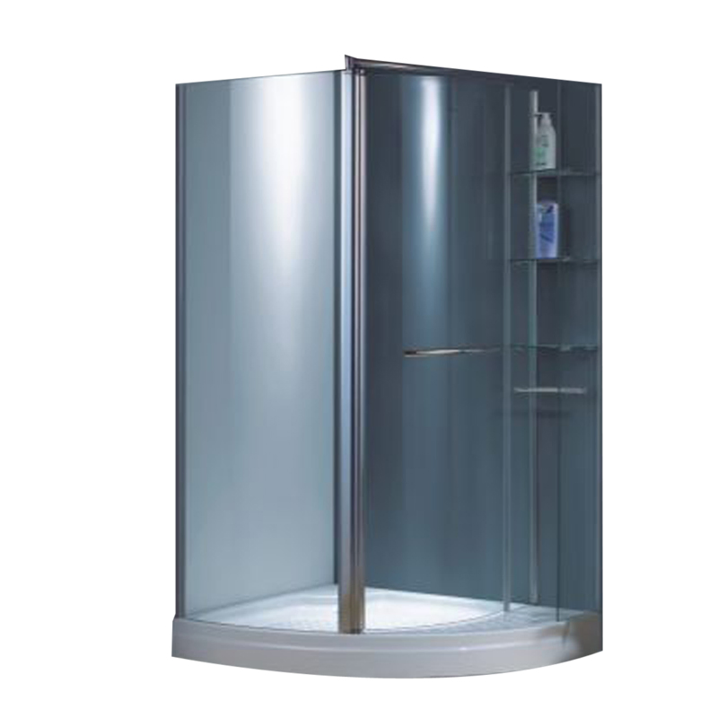 Tempered Transparent Glass Sliding Bathroom Shower Room Steam Room