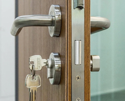 Contemporary Safety Doors: Steel and Fire Resistant, Graphic Design Included