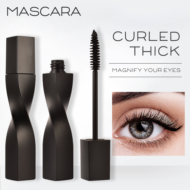 Hot Sale Stock Private Label Essence Waterproof Sweatproof Thick Curled Black Eyelashes Mascara