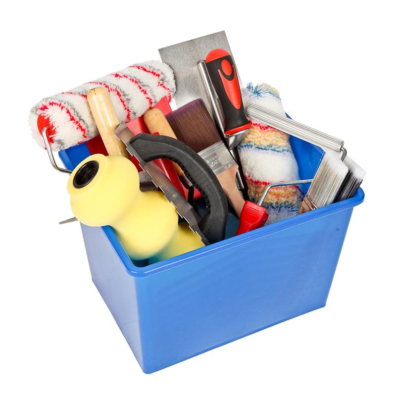 MSN Large Size 16L PP Paint Bucket with Galvanized Iron Handle