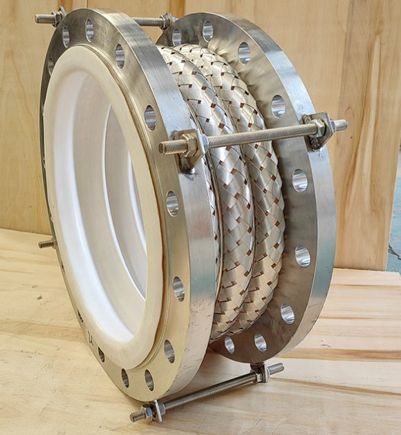 PTFE Lined Steel Braided Expansion Joints