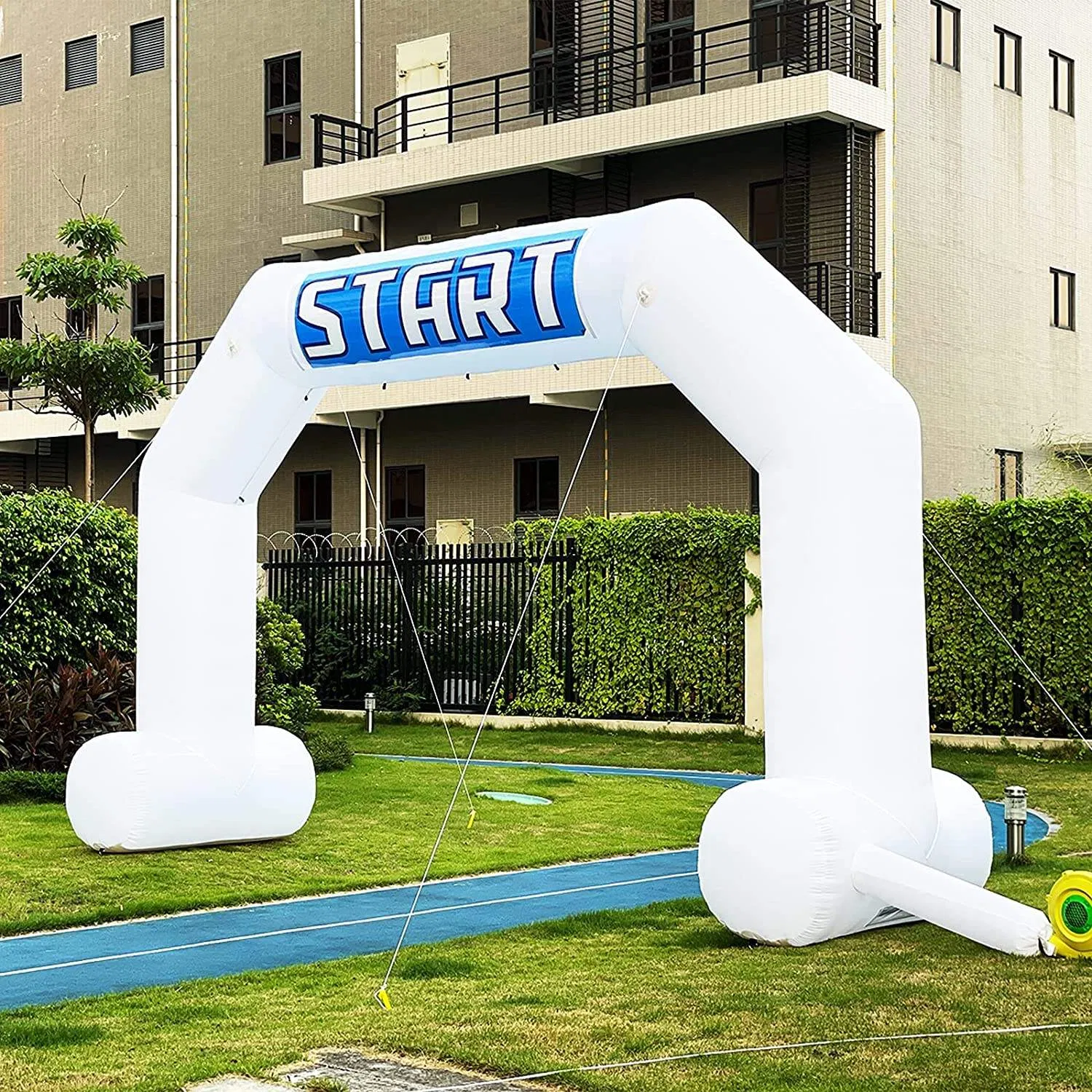 Stand Out at Race Events with a Custom Size Race Running Start Finish Line Inflatable Air Arch Archway Featuring Your Logo