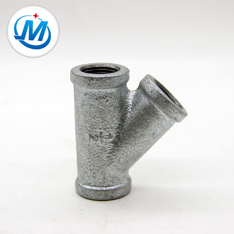 Y Brach Tee Gi Pipe Fittings with NPT Threads