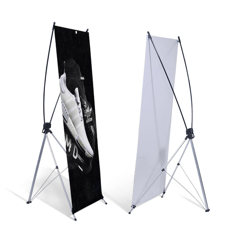 portable Folding Exhibition Store Event Display X Frame Banner Stand