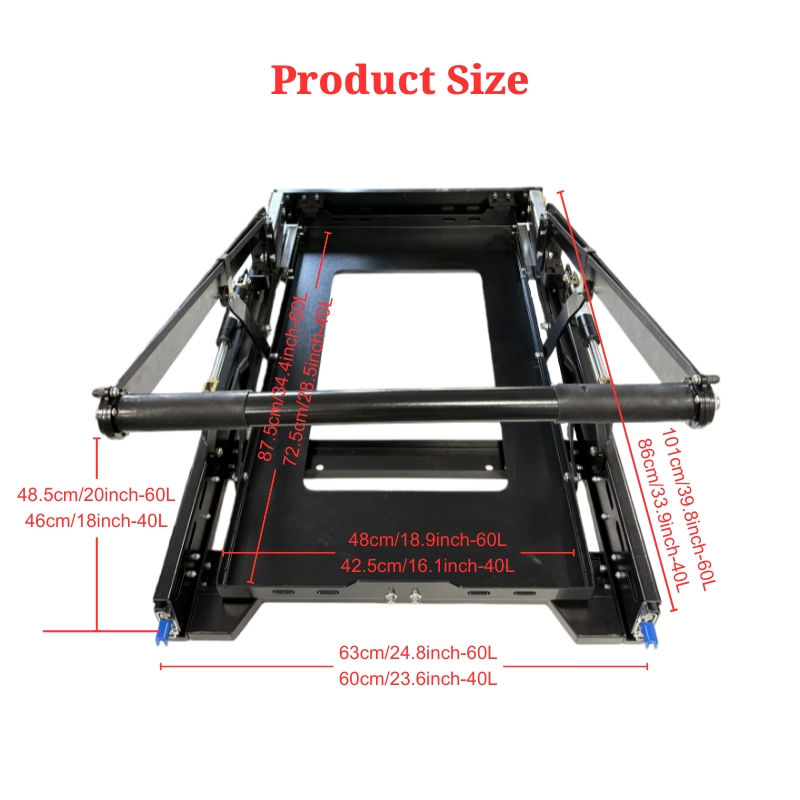Heavy Duty 4WD Fridge Slide-Drawer for Ute Canopy & Truck