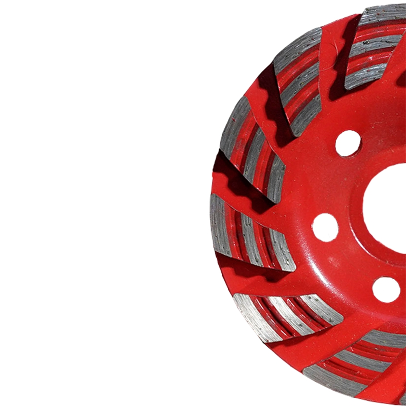 100mm Double-Groove Turbo Diamond Grinding Disc & Segment