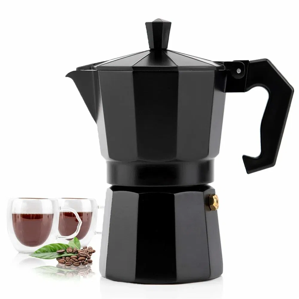 Алюминиевая кофеварка Moka на 3 чашки