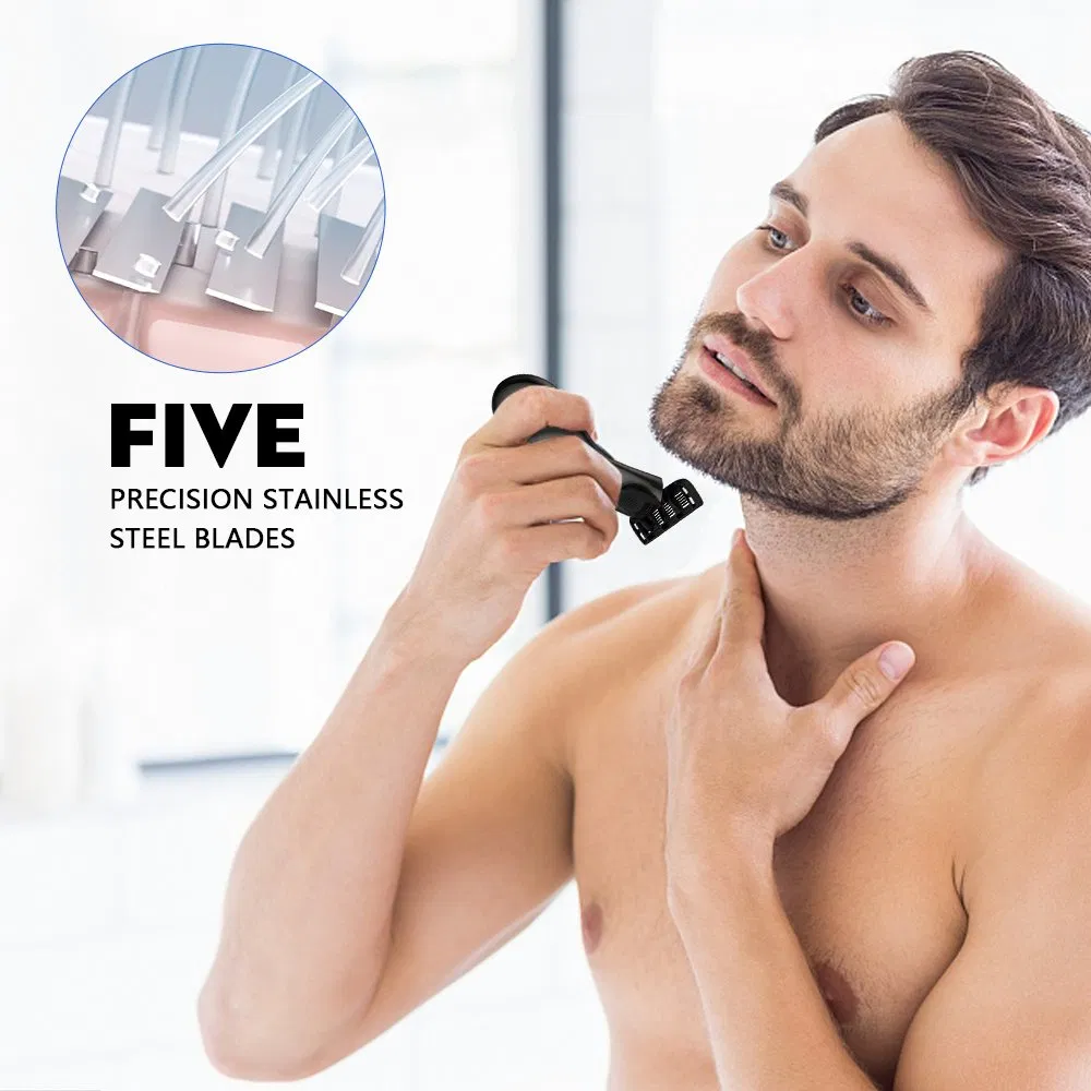 Lilipro G1 Men Groin Razor with Exquisite Handle Zinc Alloy Razor Eco Friendly and Zero Waste Reusable