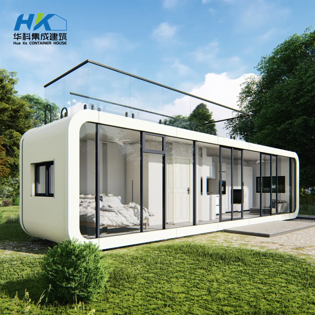 Modular Prefab Fiberglass Good Design Caravan.