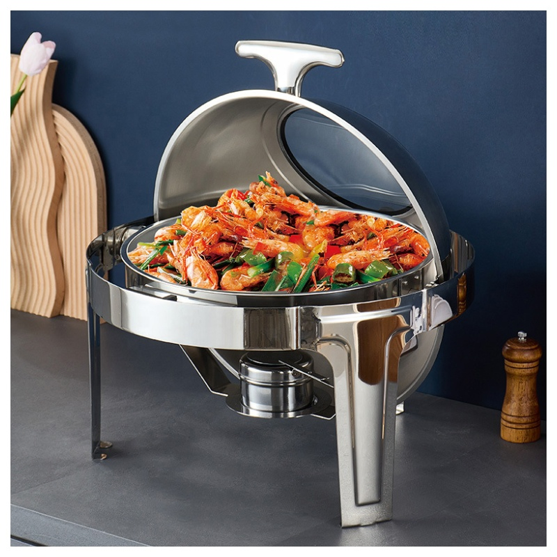 Commercial Modern Stainless Steel Fuel Chafing Dish for Hotel Restaurant