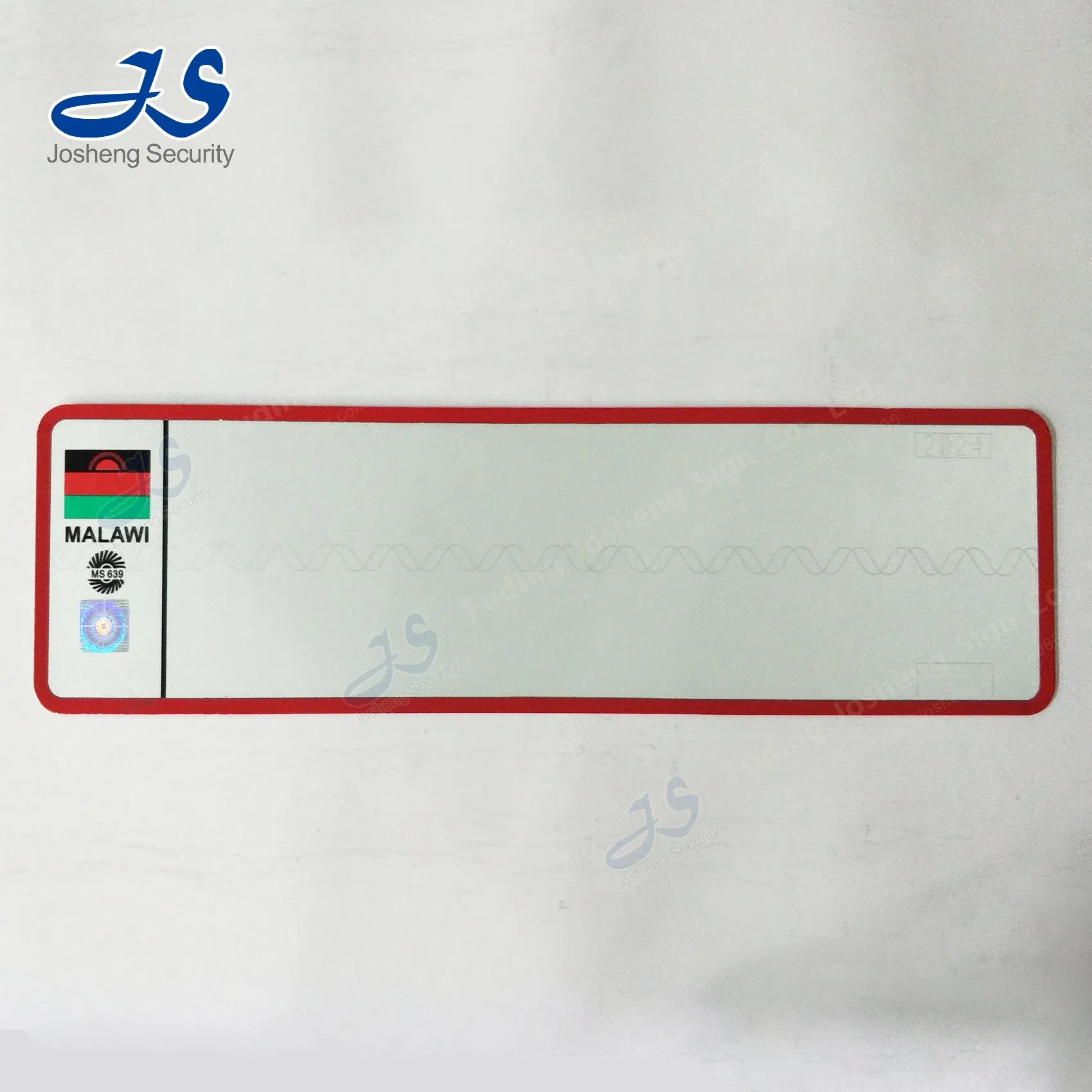 Malawi Car License Plate