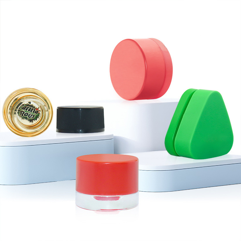 Creative Smoking Accessories New Bee Glass Jar Portable Glass Container Wholesale Factory