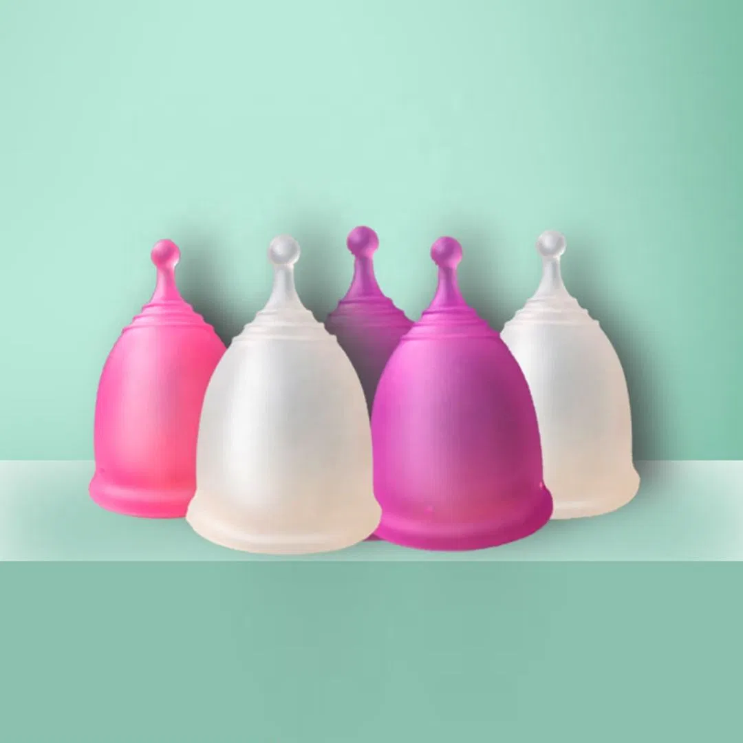 OEM Wholesale Factory Supply Medical Grade Silicone Supplies Various Styles Menstrual Period Women's Silicone Menstrual Cups