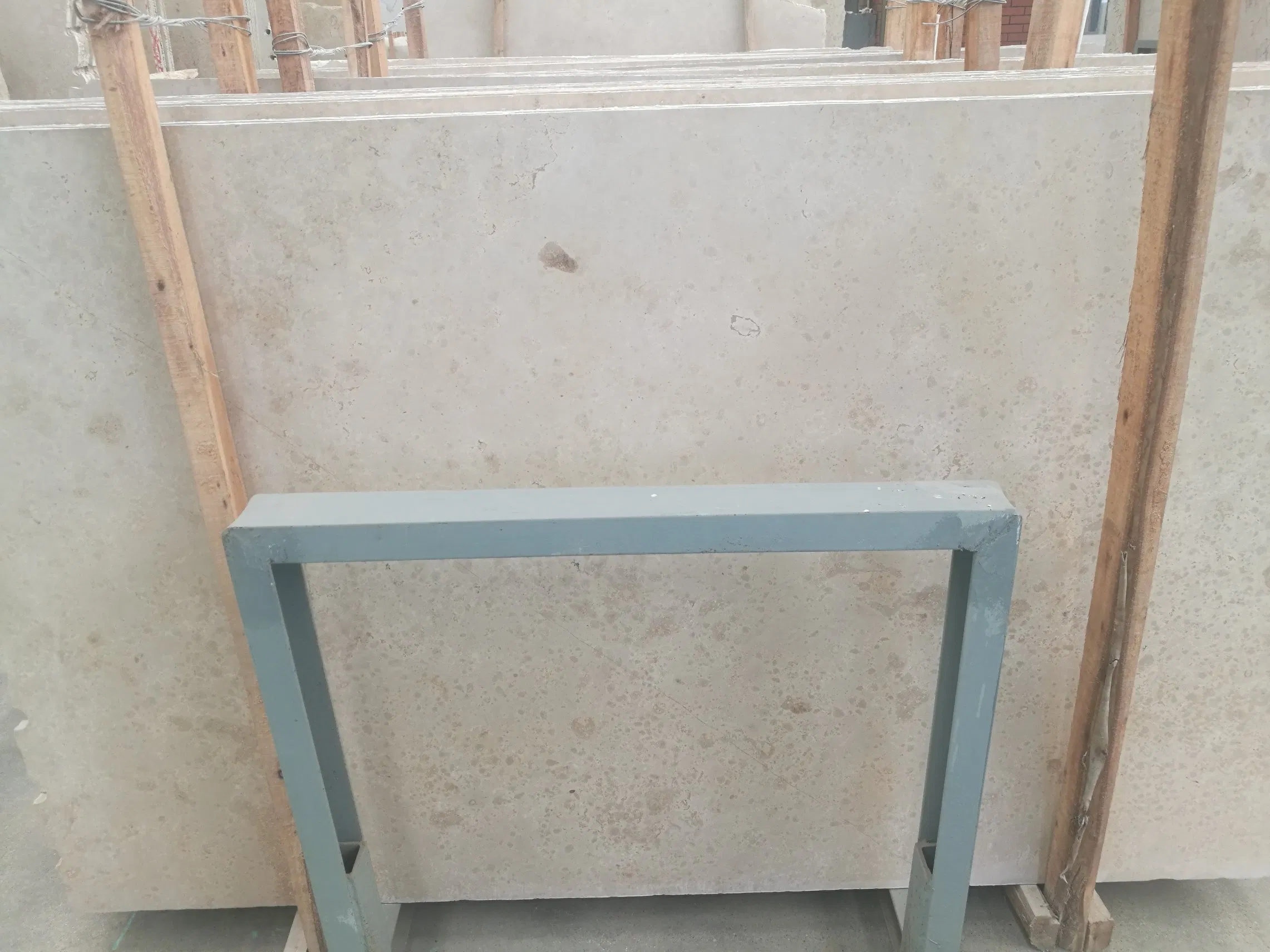 Jura Beige Limestone Polished Big Slabs for Indoor & Outdoor Facade Tiles Floor Tiles