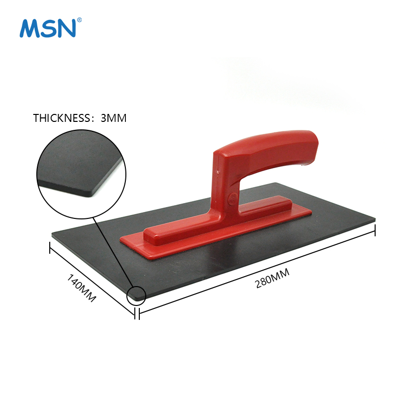 MSN ABS Plastic Trowel with PP Handle Trowel Smoothing Masonry Trowels