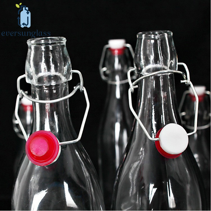Wholesale 250ml Square Olive Oil Bottle with Clasp Clip