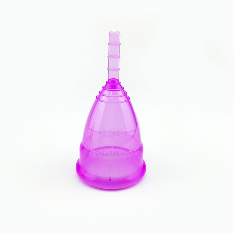 Hot Selling 2020 Factory Price Lady Period Collapsible No Spill Organic Medcial Grade Silicone Menstrual Cup