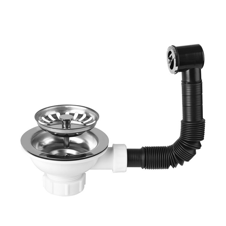 Avonflow E274 Kitchen Sink Strainer Drain with Overflow