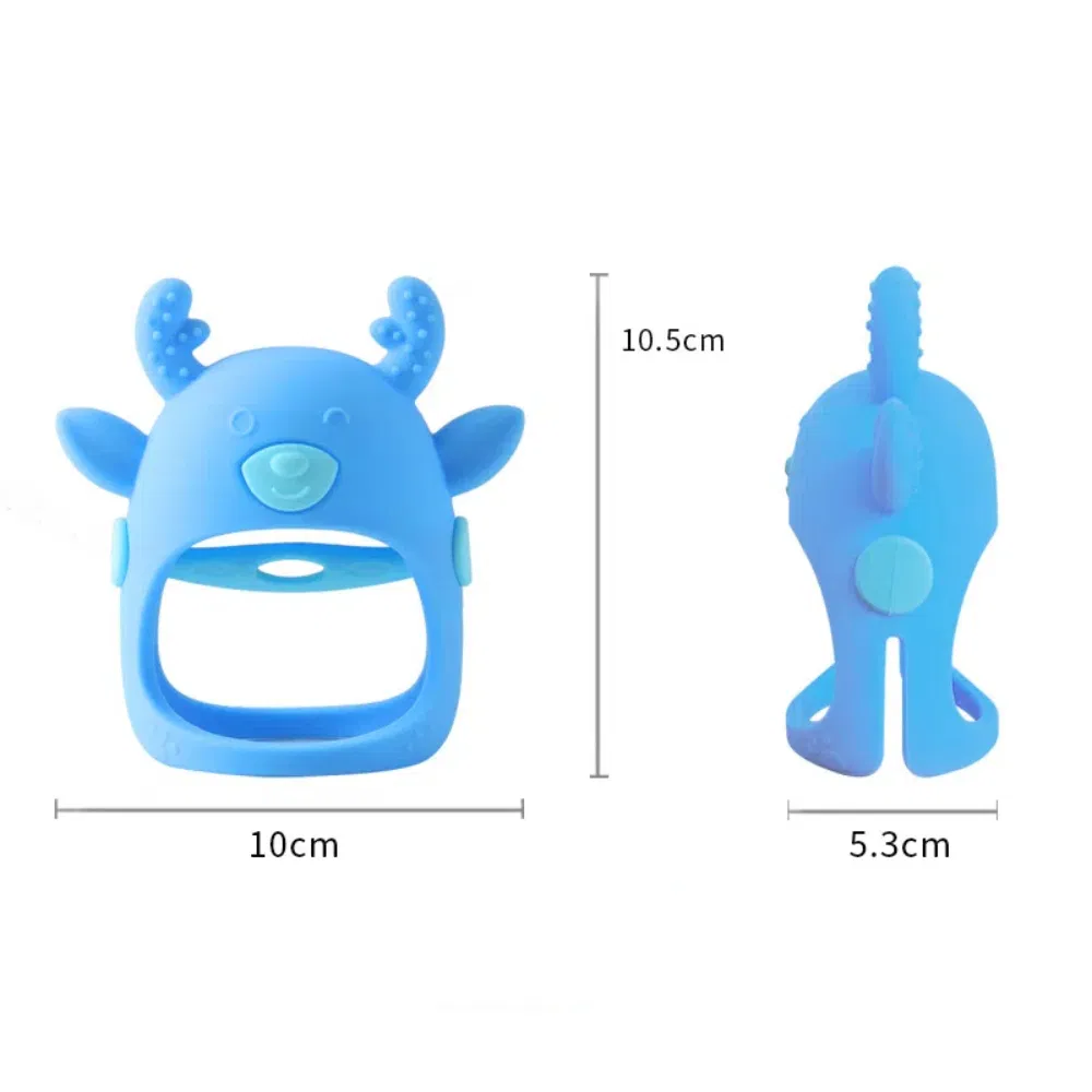Wholesale SGS Food Grade Baby Accessories Silicone Soother Toy Baby Products