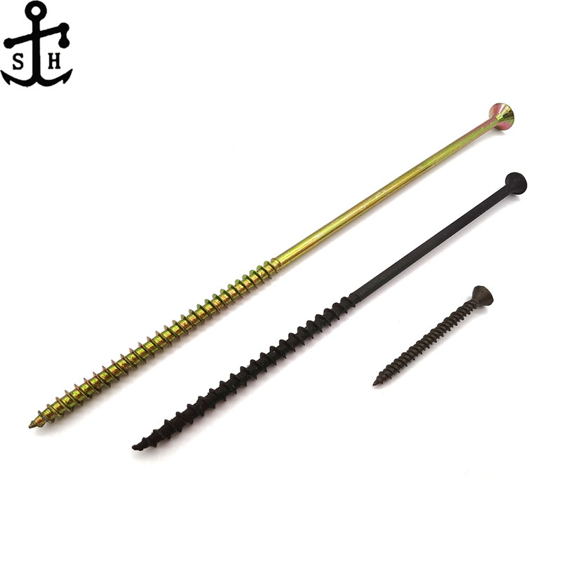 Factory Outlet Chipboard / Drywall Screws DIN7505 DIN18182 Countersunk Head Pozi / Cross Drive Harden Furniture Screw for Building