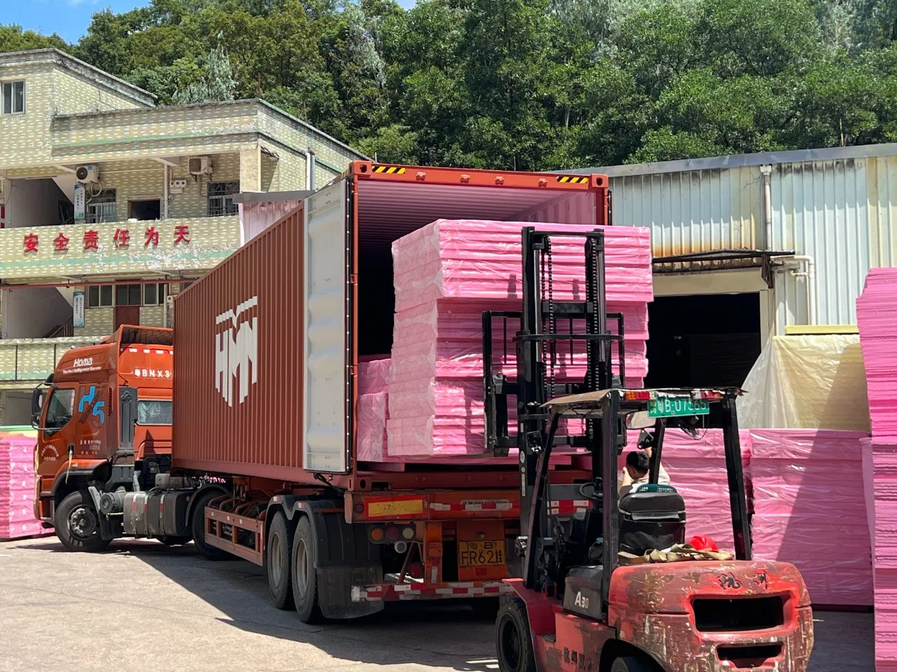 75mm Thermal Insulation Quality Supplier High Compression 500kpa XPS Foam Board Extruded Polystyrene