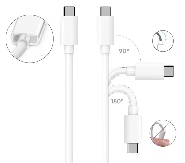 High-Speed Type-C to USB-C Cable for Fast Charging