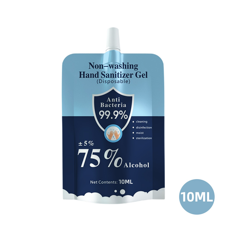 FDA Ce Manufacturer Portable Mini Antibacterial 75% Alcohol Hand Sanitizer in Bag with Ndc Code