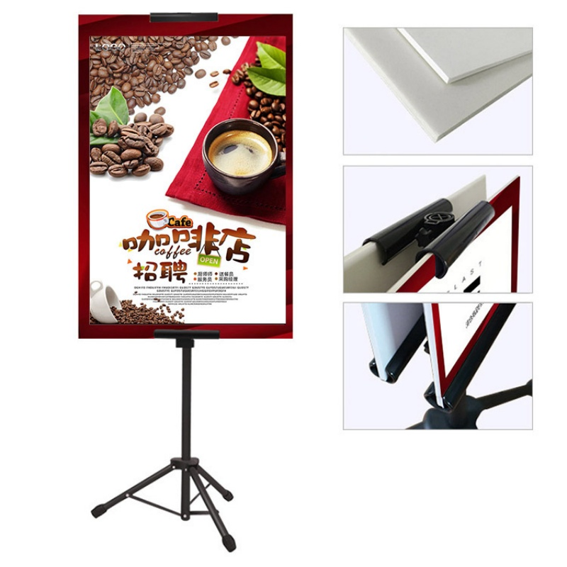 Foska Metal Exhibition Kt Board Poster Display Stand for Business Display
