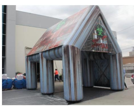 2023 New Inflatable Shelter Tent with Clear Windows