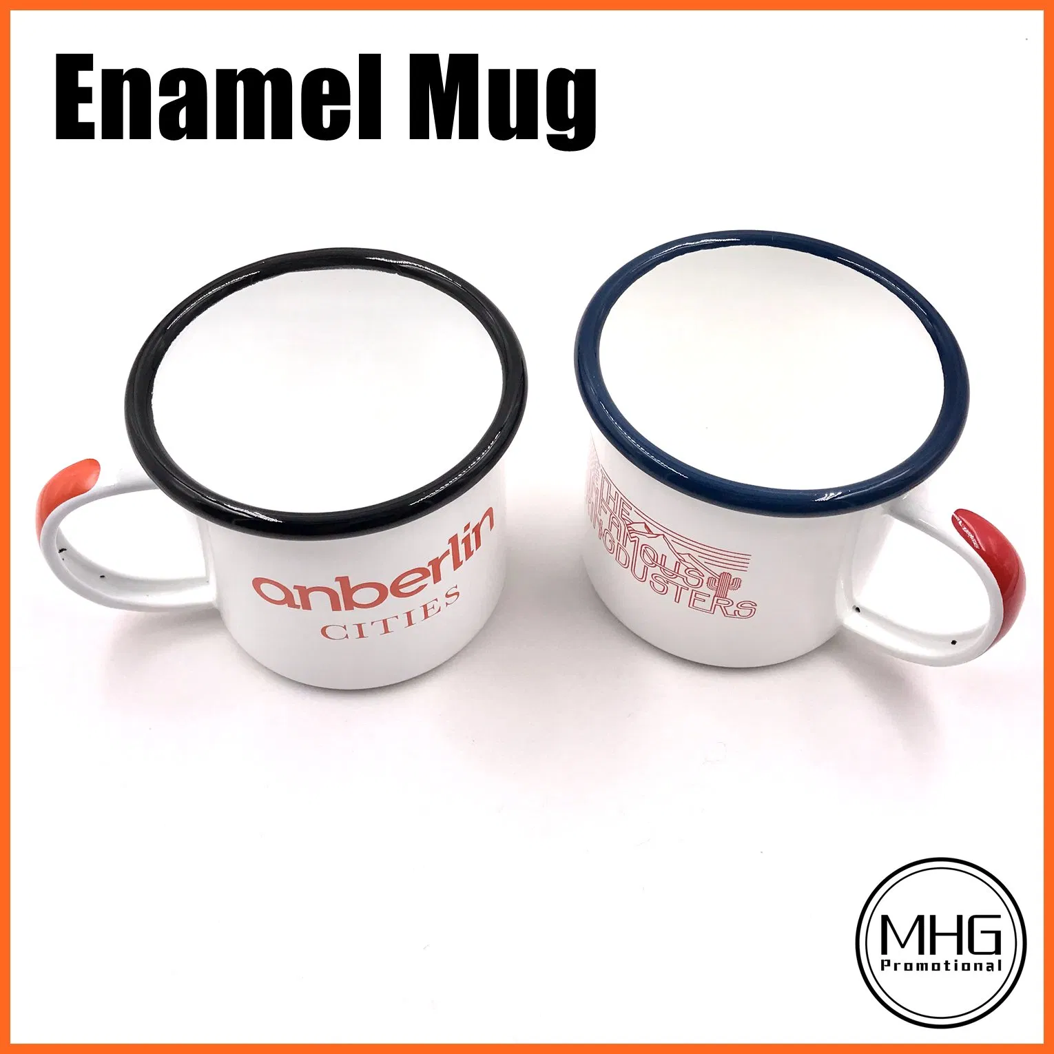 Factory Direct Metal Enamel Mugs