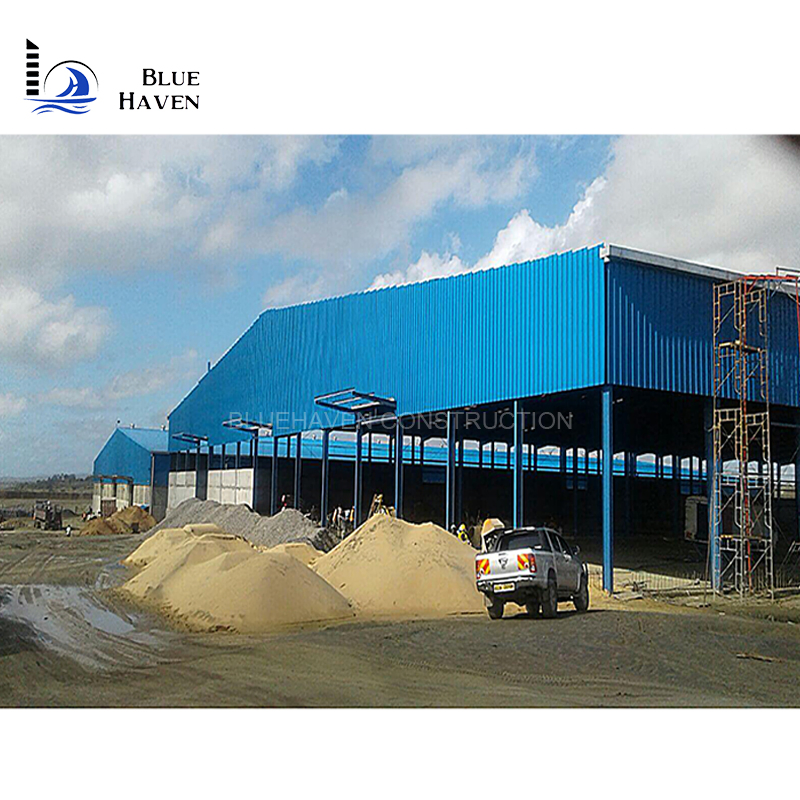 3D3s Software Design Prefabricated Multi Stories Steel Structure Workshop with Office