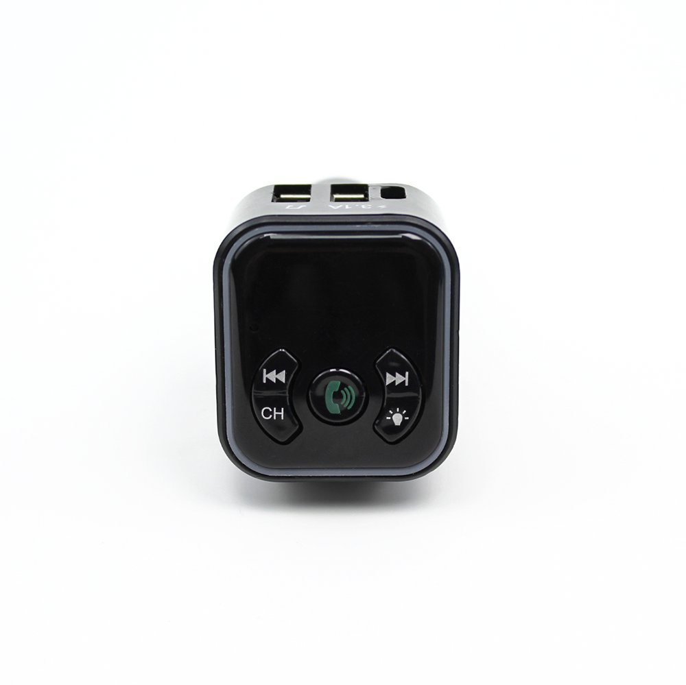 FM Transmitter Cars Accessories Rainbow LED Charger Car Kit Car MP3 Player