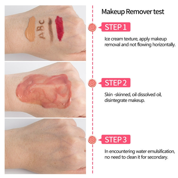 50g Orange Scent Cleansing Balm Deeply Cleanses Sensitive Skin