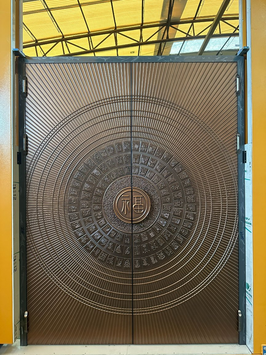 Newest Multiple Styles Exterior Double Entry Door Main Gate Entrance Door