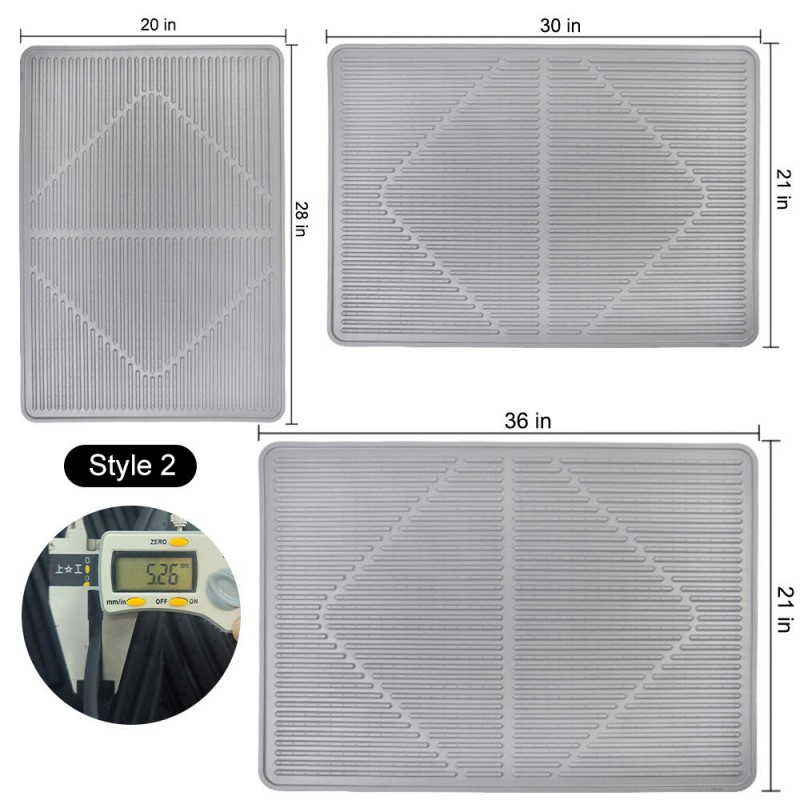 Silicone Stove Cover Heat-Resistant Cooktop Protector for Electric Stove Glass Top